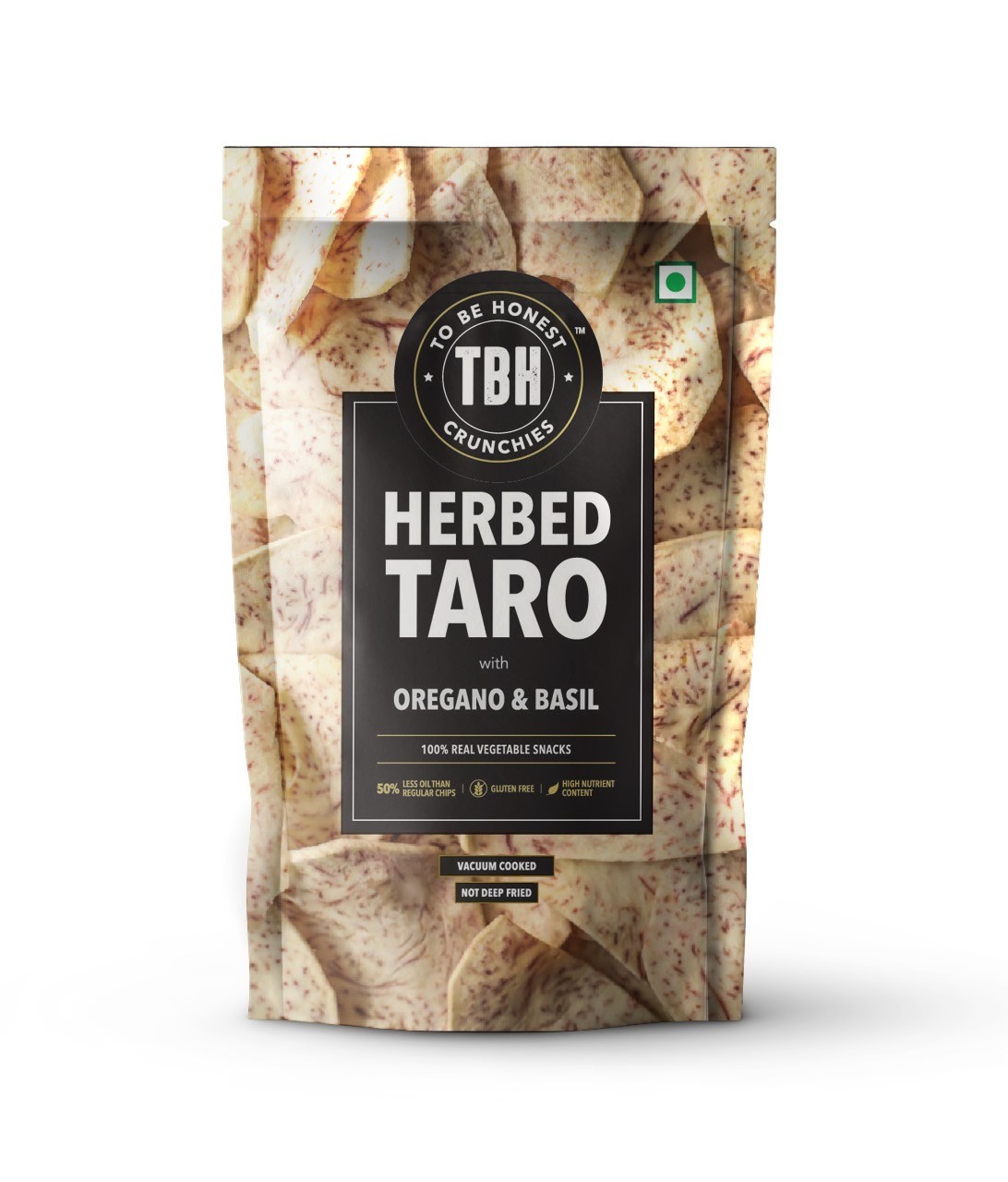 BH CRUNCHIES - Herbed Taro with Oregano & Basil - 35 GM